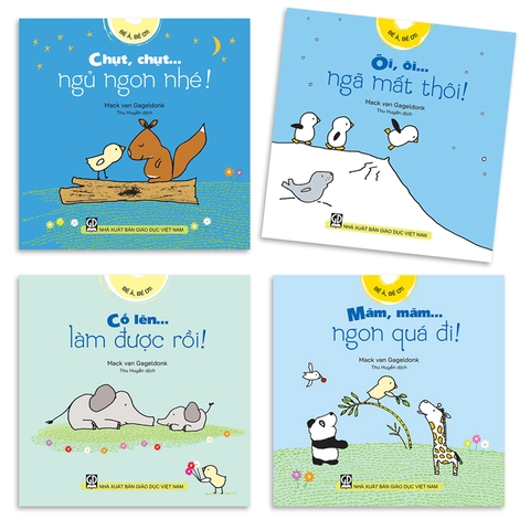 Bộ Sách Bé À, Bé Ơi (4 Cuốn)