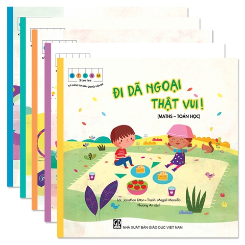 Bộ Sách Steam Stories - Kỹ Năng Tự Giải Quyết Vấn Đề (05 Cuốn)