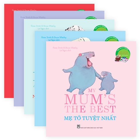 Bộ Sách Song Ngữ Anh - Việt The Sweet Books - Bộ Sách Ngọt Ngào (5 Cuốn)
