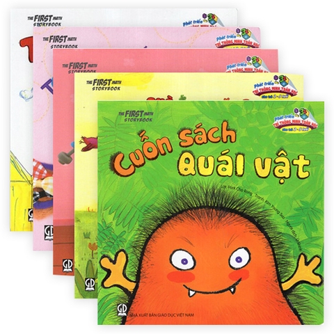 Bộ Sách Phát Triển Trí Thông Minh Toán Học Cho Trẻ 2 - 5 Tuổi (5 Cuốn)