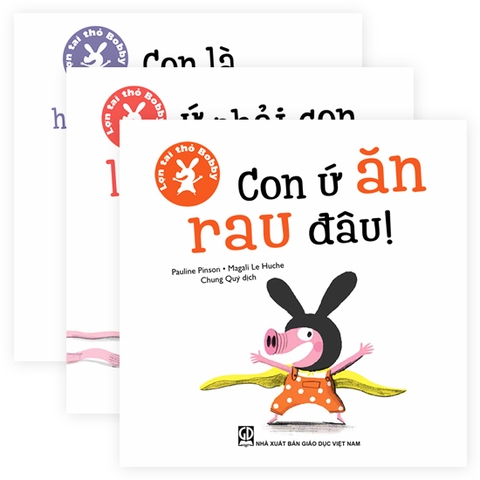 Bộ Sách Lợn Tai Thỏ Bobby (03 Cuốn)