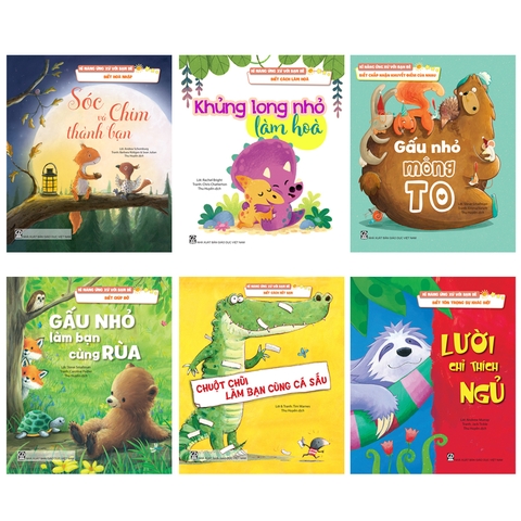 Bộ Sách Kĩ Năng Ứng Xử Với Bạn Bè (6 cuốn)