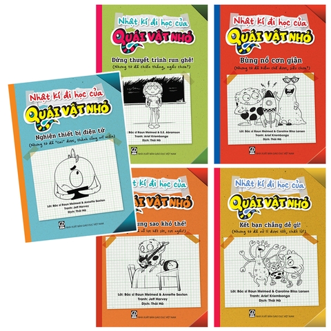 Bộ Nhật Kí Đi Học Của Quái Vật Nhỏ (5 Cuốn)