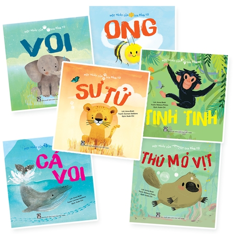 Bộ Một Ngày Của Gia Đình Tớ (6 Cuốn)