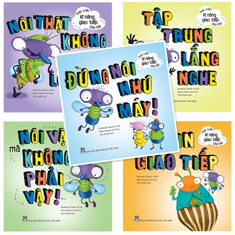 Bộ Sách Phát Triển Kĩ Năng Giao Tiếp Cho Trẻ (5 Cuốn)