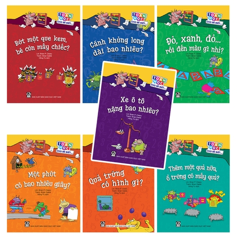 Bộ Sách Toán Học Cho Bé Biết (7 Cuốn)