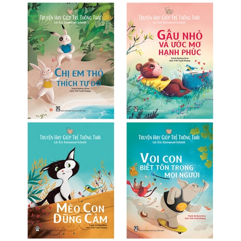 Bộ Truyện Hay Giúp Trẻ Thông Thái (4 Cuốn)