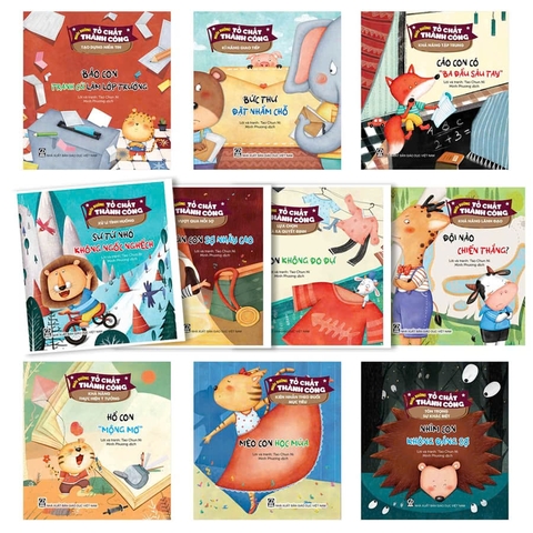 Bộ Nuôi Dưỡng Tố Chất Thành Công (10 Cuốn)