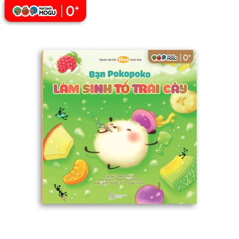 Bạn Pokopoko làm sinh tố trái cây