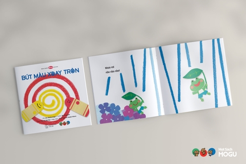 Bút Màu Xoay Tròn