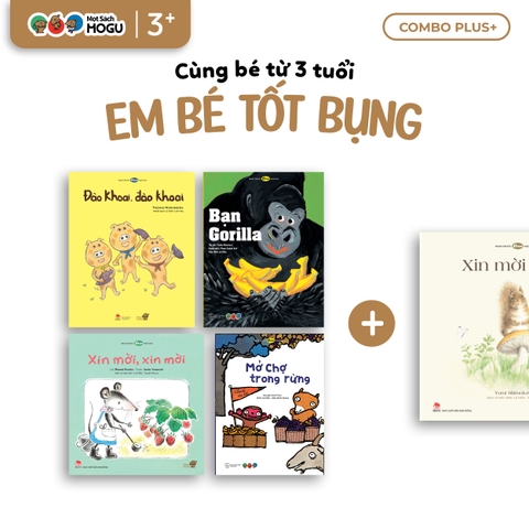 Combo 5 Cuốn Nuôi Dạy Em Bé Tốt Bụng