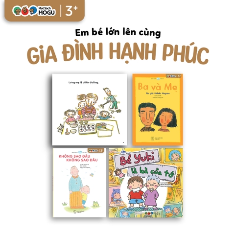 Combo 4 Cuốn Gia Đình Hạnh Phúc