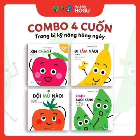 Bộ 4 Cuốn Kỹ Năng Hàng Ngày