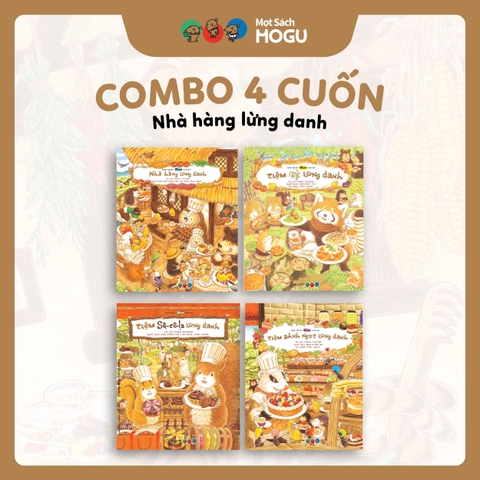 Bộ 4 Cuốn Nhà Hàng Lừng Danh