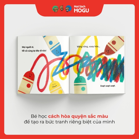 Bút Màu Xoay Tròn