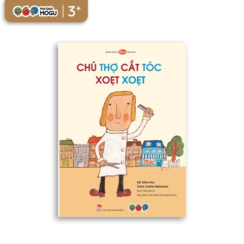 Chú Thợ Cắt Tóc Xoẹt Xoẹt | Ehon cho bé từ 3 tuổi | Thấy vui khi đi cắt tóc