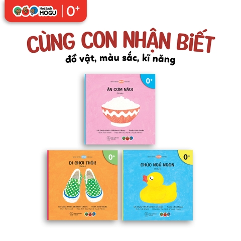 Combo 3 Cuốn Bé Nhận Biết Đồ Vật, Màu Sắc, Kỹ Năng