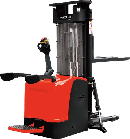 Xe Nâng Tay Điện Đứng Lái Heli CDD20R