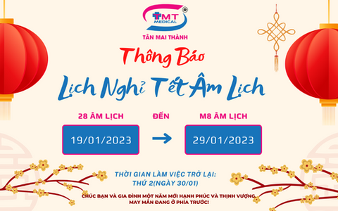 Thông Báo Lịch Nghỉ Tết Âm Lịch 2023