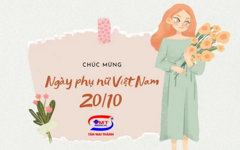Chúc mừng ngày phụ nữ Việt Nam 20-10