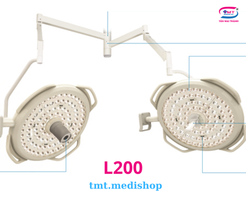 Đèn mổ treo trần L200 (Dentis/Hàn Quốc)