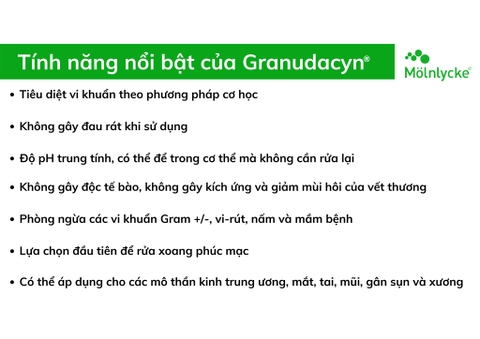 DUNG DỊCH DIỆT KHUẨN GRANUDACYN®