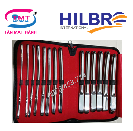 Bộ 14 que nong tử cung Hegar