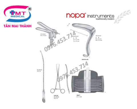 Bộ Dụng Cụ Đại Phẫu Sản Phụ Khoa