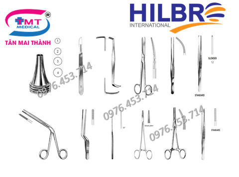 Bộ Dụng Cụ Gắp Dị Vật Tai