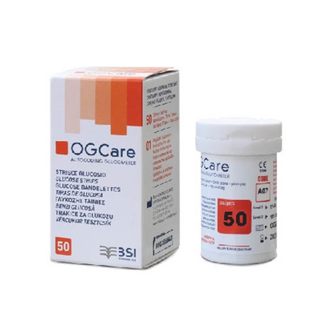 Que thử đường huyết OGCare 50 Que