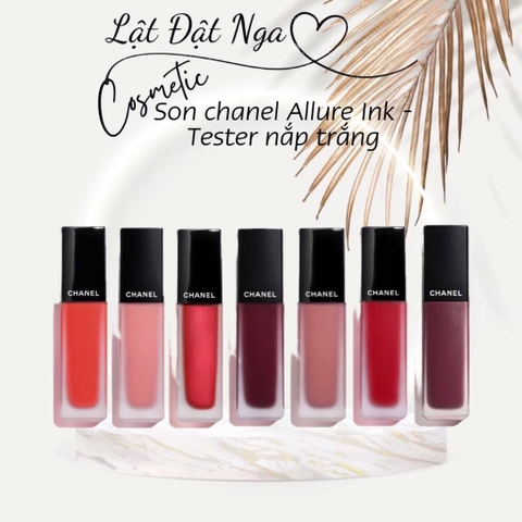 Son chanel Allure Ink - Tester nắp trắng