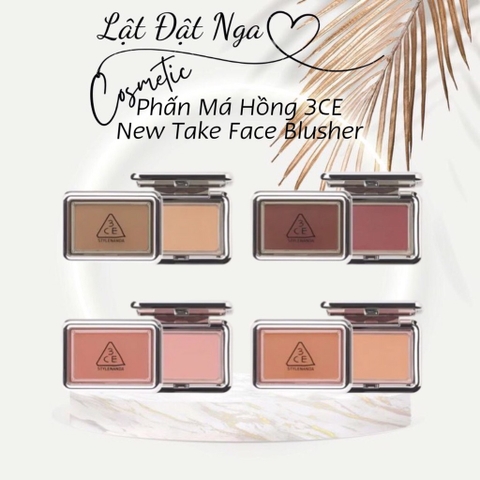 Phấn Má Hồng 3CE New Take Face Blusher