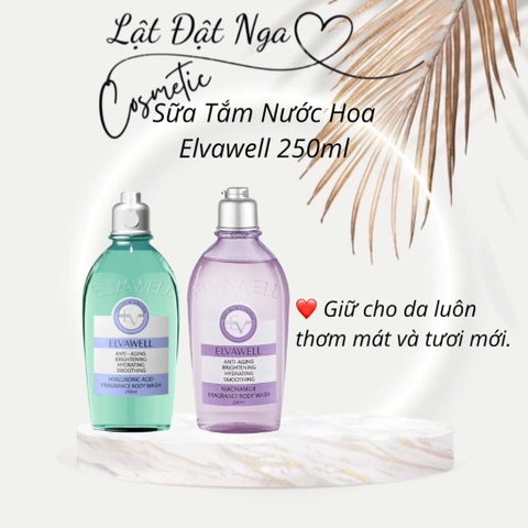 Sữa Tắm Nước Hoa Elvawell 250ml
