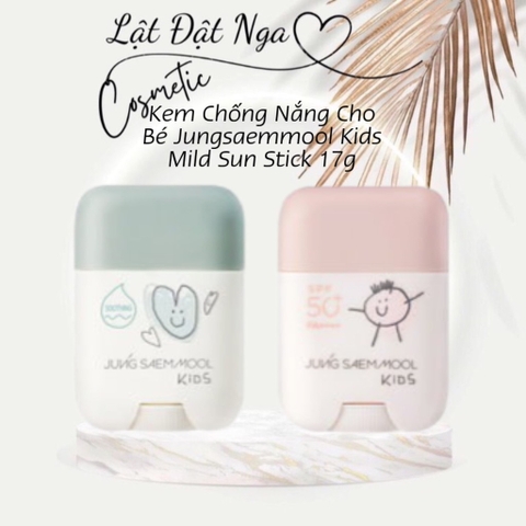 Kem Chống Nắng Cho Bé Jungsaemmool Kids Mild Sun Stick 17g