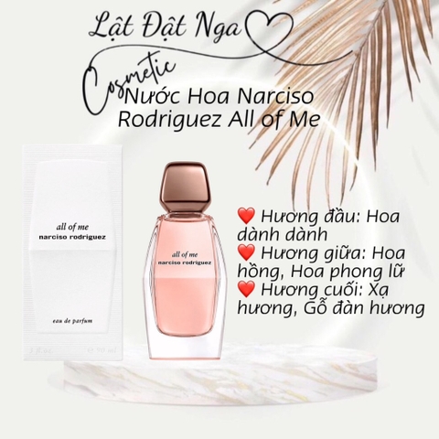 Nước Hoa Narciso Rodriguez All of Me