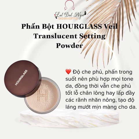 Phấn Bột HOURGLASS Veil Translucent Setting Powder