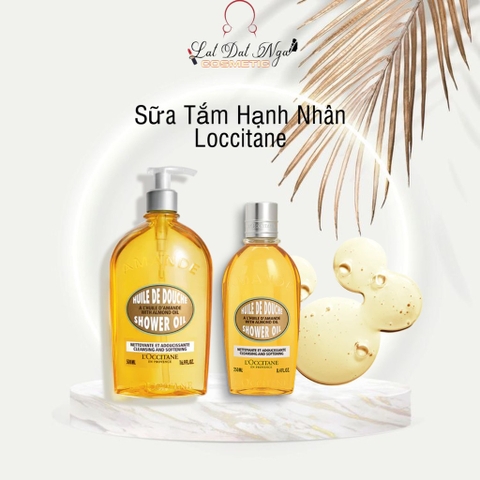 Dầu Tắm Dưỡng Da LOccitane Hạnh Nhân