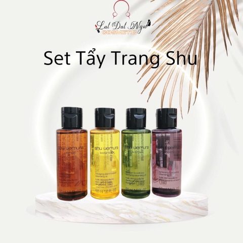 Tẩy Trang Shu : 50ml x 4 chai