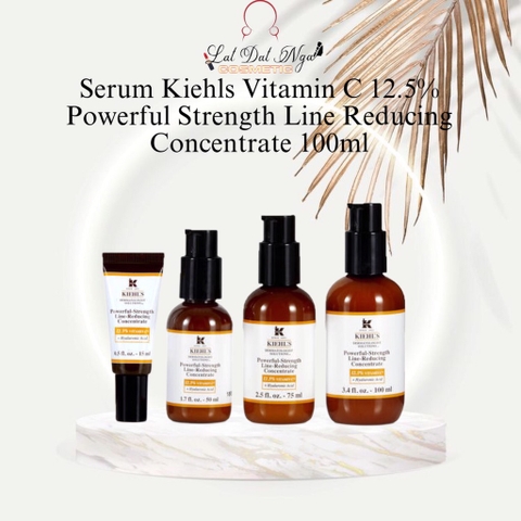 Serum Kiehls Vitamin C 12.5% Powerful Strength Line Reducing Concentrate