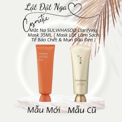 Mặt Nạ SULWHASOO Clarifying Mask 35ML ( Mask Lột Làm Sạch Tế Bào Chết & Mụn Đầu Đen )