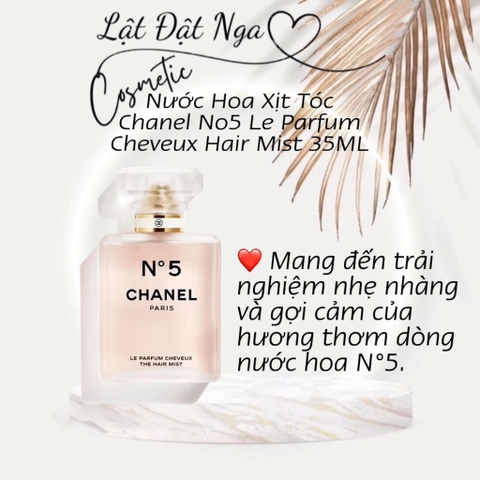 Nước Hoa Xịt Tóc Chanel No5 Le Parfum Cheveux Hair Mist 35ML
