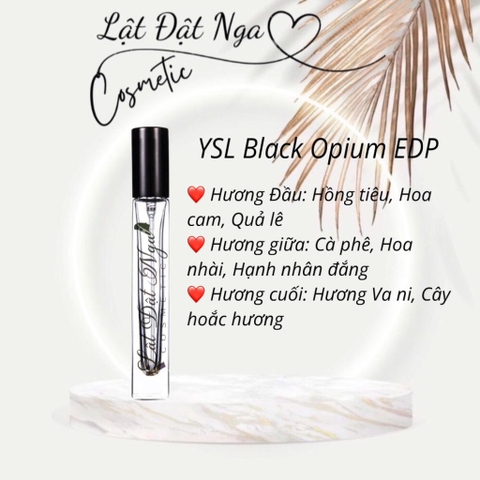 Nước Hoa Chiết YSL Black Opium Edp - Chiết 10ml