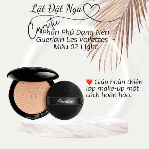 Phấn Phủ Dạng Nén Guerlain Les Voilettes  - Màu 02 Light