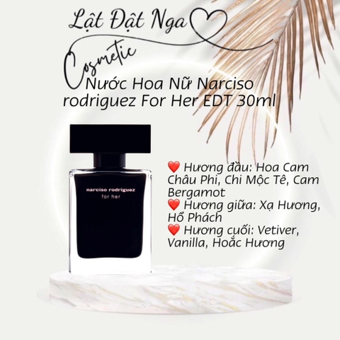 Nước Hoa Nữ Narciso rodriguez For Her EDT 30ml