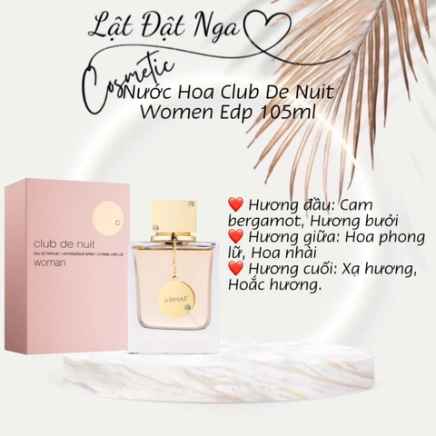 Nước Hoa Club De Nuit Women Edp 105ml