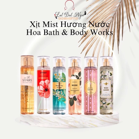 Xịt Mist Hương Nước Hoa Bath & Body Works 236ml