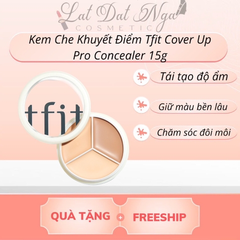 Kem Che Khuyết Điểm Tfit Cover Up Pro Concealer 15g