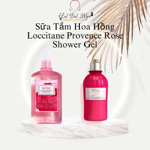 Sữa Tắm Hoa Hồng Loccitane Provence Rose Shower Gel