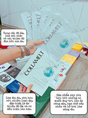 Mặt Nạ Dưỡng Ẩm Collamelt Mask Pack VEMONTES
