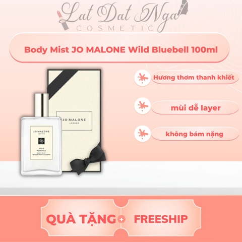 Body Mist JO MALONE Wild Bluebell 100ml